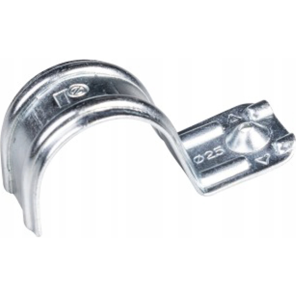 Rawlplug Uchwyt stalowy do rur i kabli, ocynkowany, średnica 25 mm
