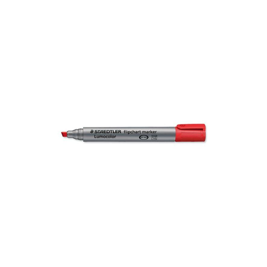 Staedtler Lumocolor 356 B 2-5mm Flipchart marker - Piros (10db/csomag) (356 B-2)