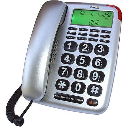 Telefon stacjonarny Dartel LJ-290 Srebrny