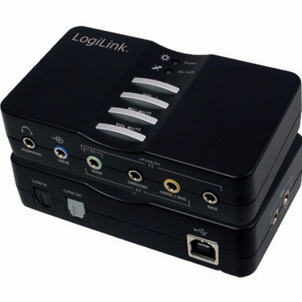 Soundkarte USB 7.1 LogiLink Soundbox 7.1
