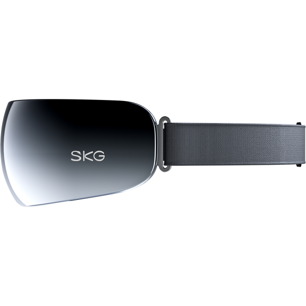 SKG E7-EN Vibrációs fűthető szemmaszírozó - Fekete