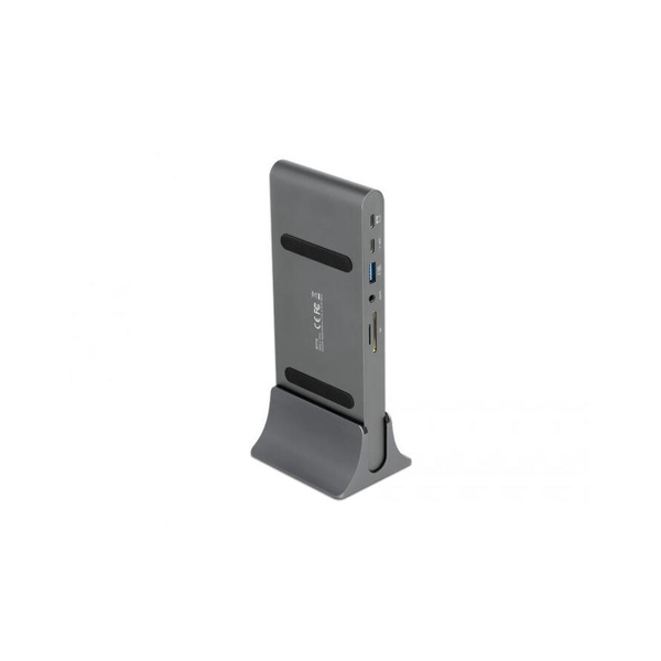 DeLOCK 87772 káblová dokovacia stanica Thunderbolt 3, šedá