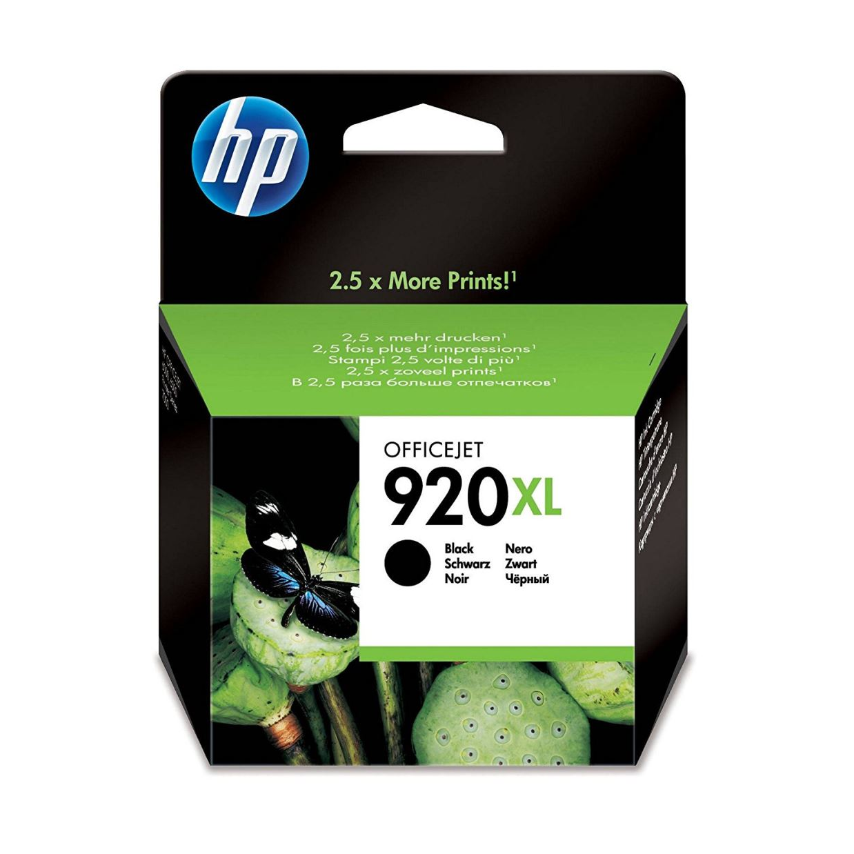 HP 920XL High Yield Cyan Original Ink Cartridge atramentová náplň 1 kusov Originál (CD972AE)