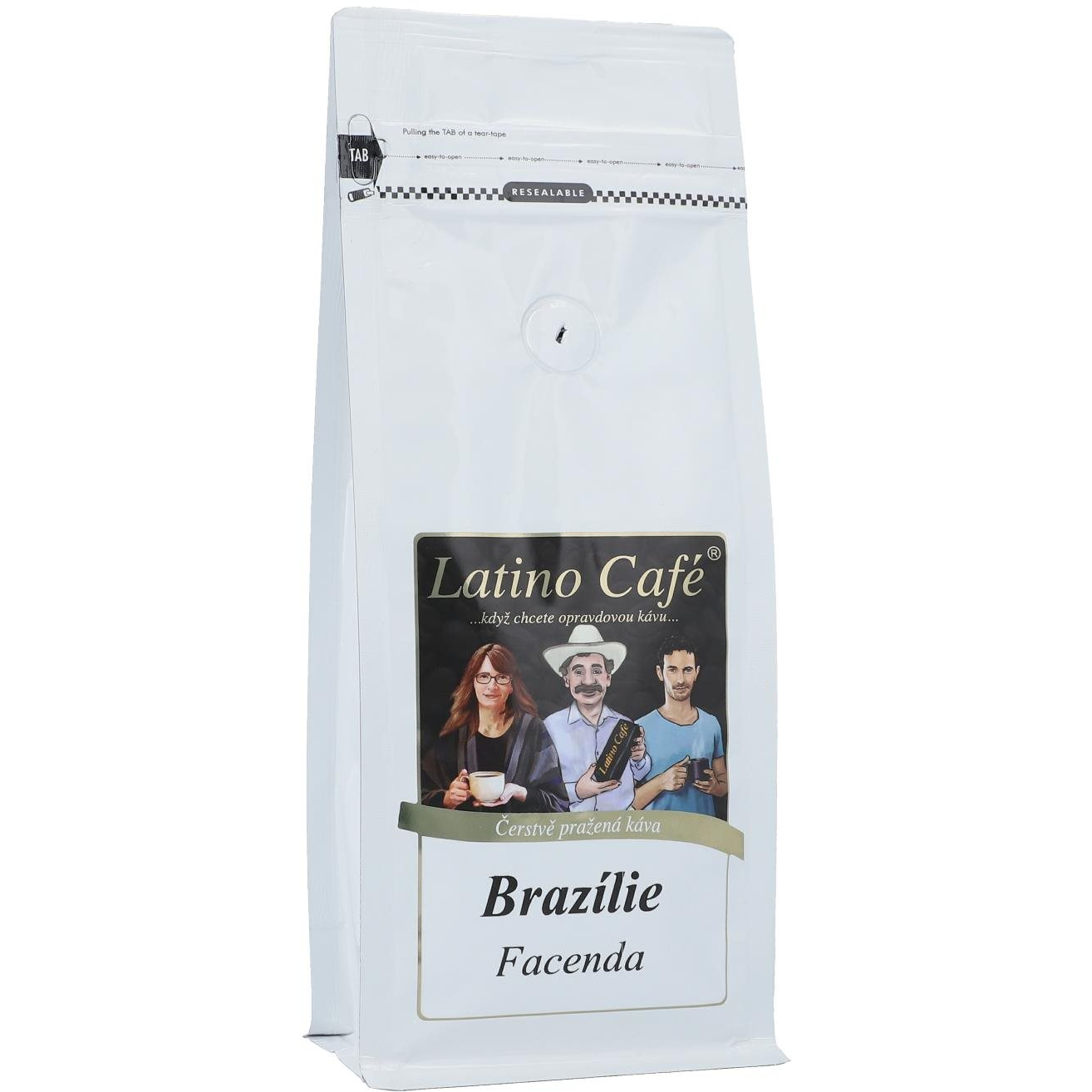 Latino Café Brazil Fazenda, őrölt, 1kg (00033M)