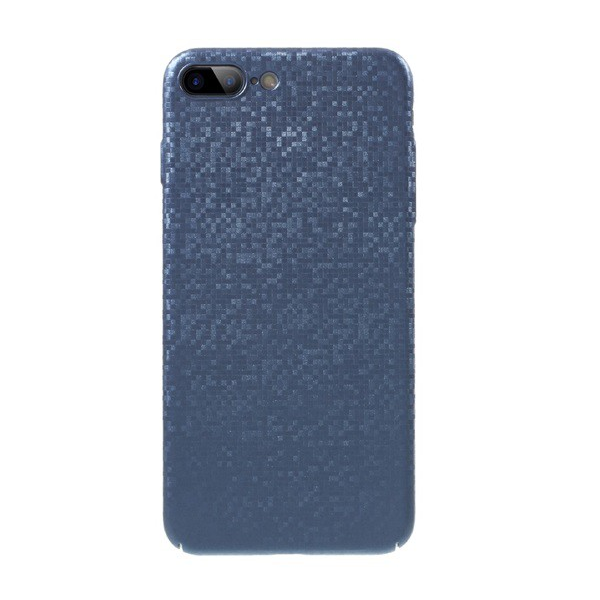 Műanyag telefonvédő (csillogó, mozaik minta) KÉK [Apple iPhone 8 Plus 5.5] (5996457737833)
