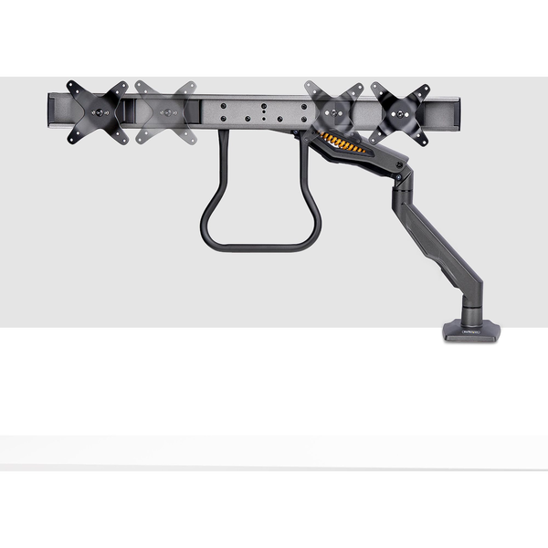 StarTech.com H2M1AS2-MONITOR-ARM skærmbeslag og -stativer 68,6 cm (27") Skrivebord Sort