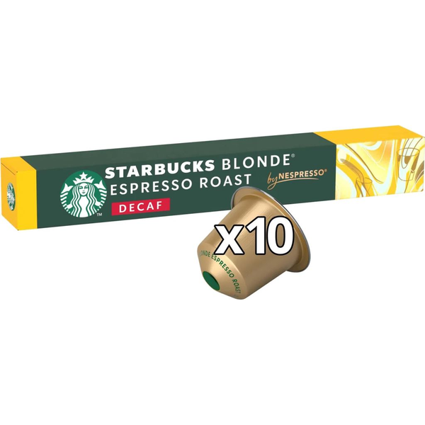 Nespresso Starbucks Blonde Espresso Roast Decaf kávékapszula 10db