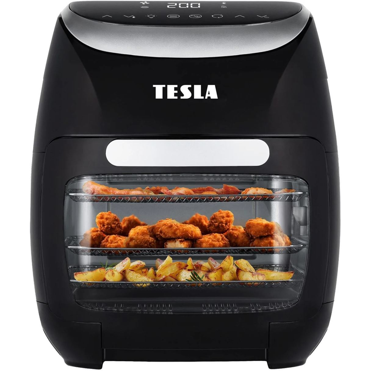 Tesla AirCook & Grill QG600 forrólevegős sütő és grill (QG600)