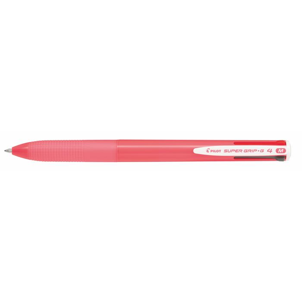 Pilot Super Grip G Nyomógombos Rózsaszín Golyóstoll - 0.27mm / Négyszínű