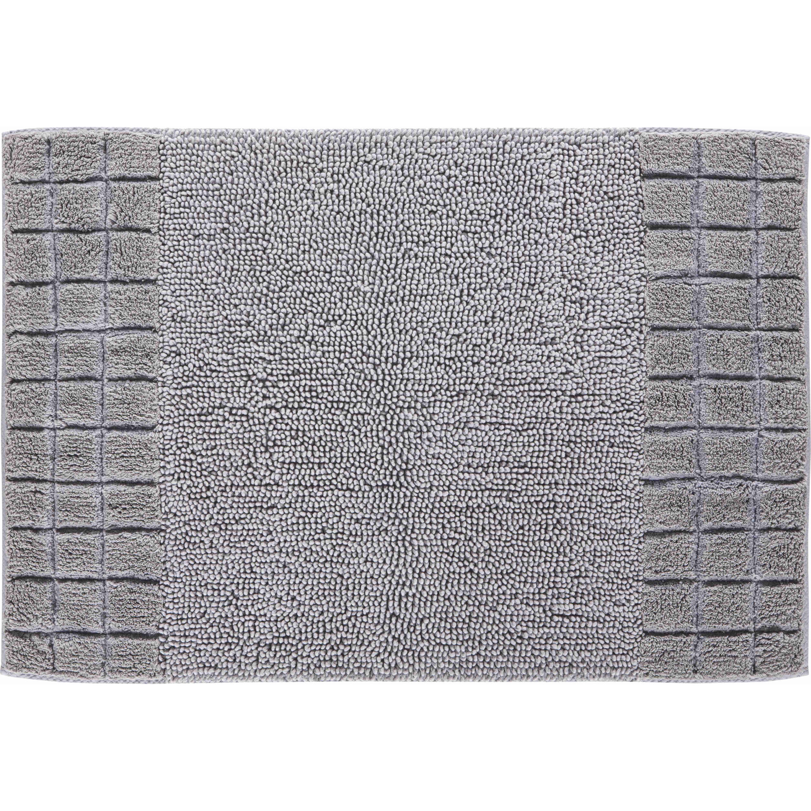 LineaDue CHESS Fürdőszobai szőnyeg, 70×120 cm, ezüstszín (B4115-023207002)