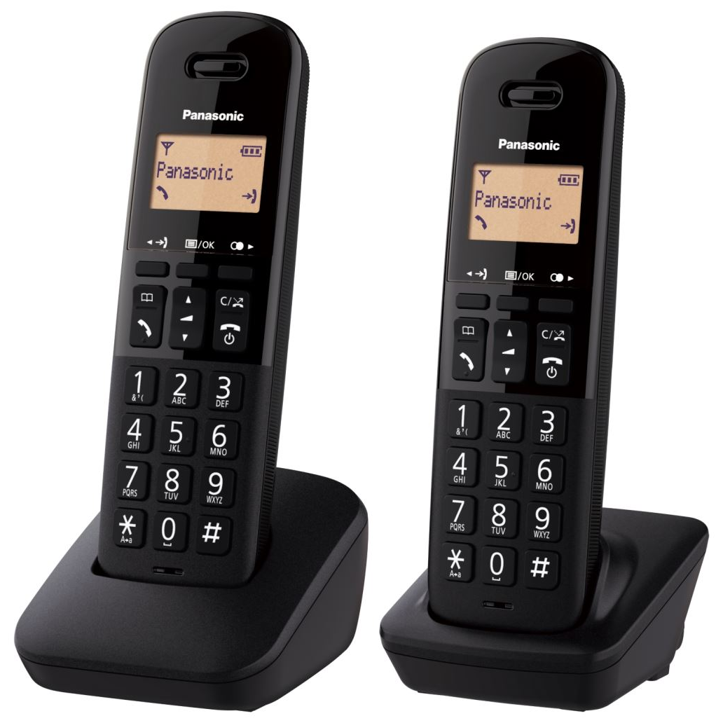 Panasonic KX-TGB612PDB DECT vezetéknélküli telefon fekete (KX-TGB612PDB)