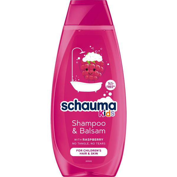 Schauma Kids Šampon a kondicionér na vlasy pro dívky s výtažkem z maliny