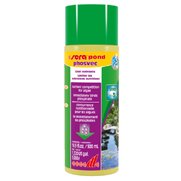 SERA 106668 Pond Phosvec - Kerti tó algagátló adalék 500ml (600g) (106668)