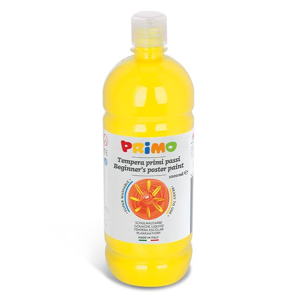 Primo 201 tempera 1000ml sárga (204BR1000201)