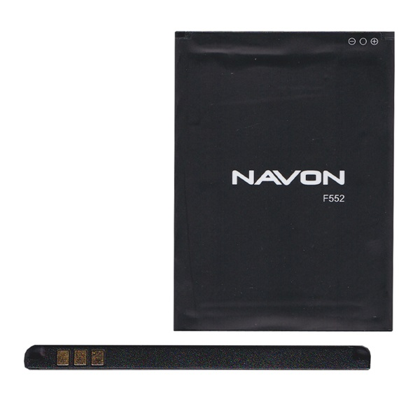 Navon akku 3100mAh LI-ION (kizárólag V2 verzió kompatibilis, kérjük, ellenőrizze a csatlakozó kiosztást)  Mizu F552 "Gigapack csomagolás" (GP-73696)
