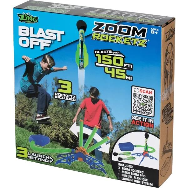 Zing Zoom Rocketz rakétakilövő játékszett (ZB523) (ZB523)