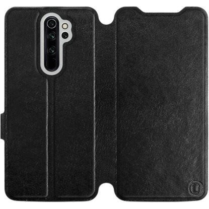 Flip case for Xiaomi Redmi Note 8 Pro in Black&Gray with grey interior (5903226983834)