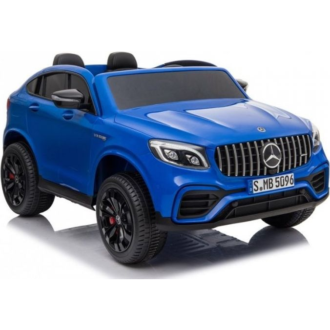 Mercedes-AMG GLC 4130 2 Személyes Elektromos Kisautó - 12 V, 4 Motoros, Szülői Távirányítóval, Nyitható Ajtóval, EVA Kerekekkel, Lakk Kék (4130)