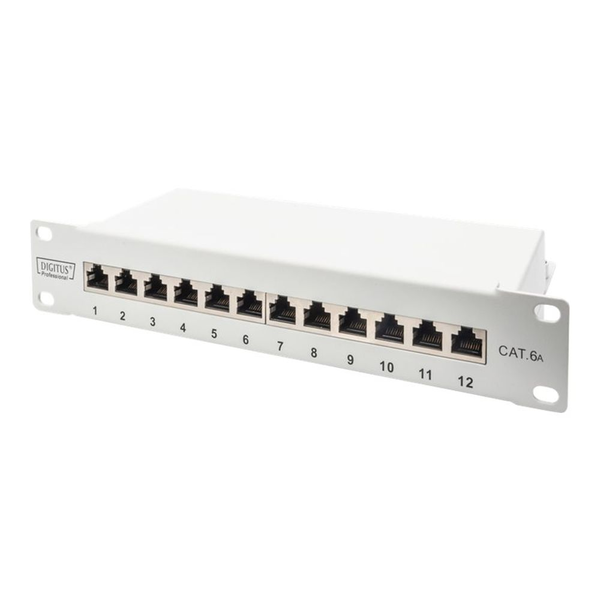 Digitus DN-91612S-EA-G 10" Patch panel - 12 port