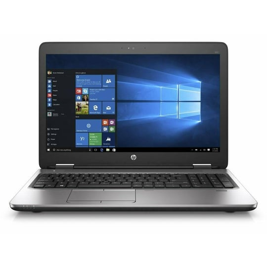 Laptop HP ProBook 650 G2 i5-6200U | 8GB DDR4 | 240GB SSD | DVD-RW | 15,6" | 1920 x 1080 (Full HD) | NumPad | Webcam, HD | HD 520 | Win 10 Pro | Silver | 6. Generation | 4G Modem | 2016