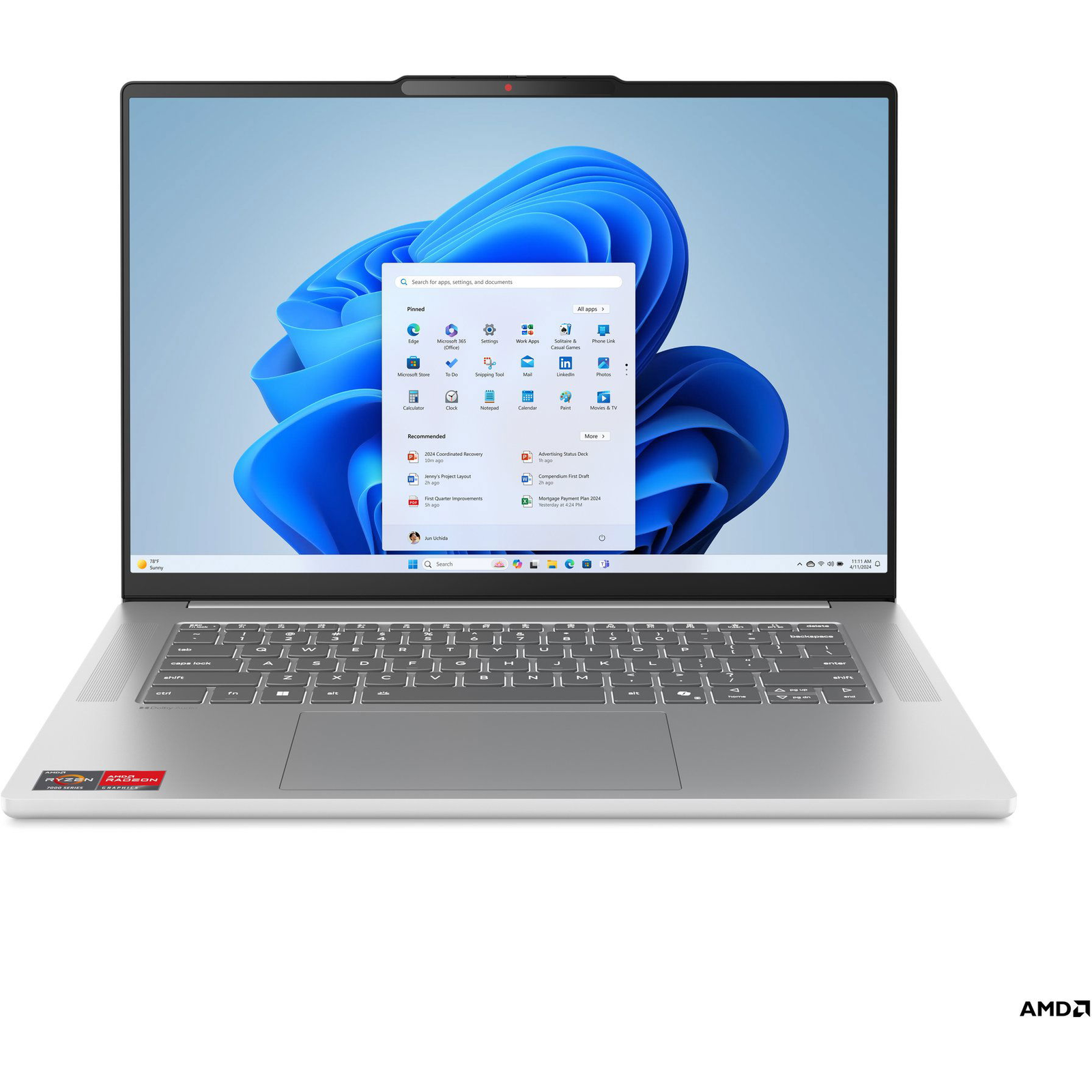 Lenovo IdeaPad Slim 5 15ARP10 Cloud Grey (83J30019HV)