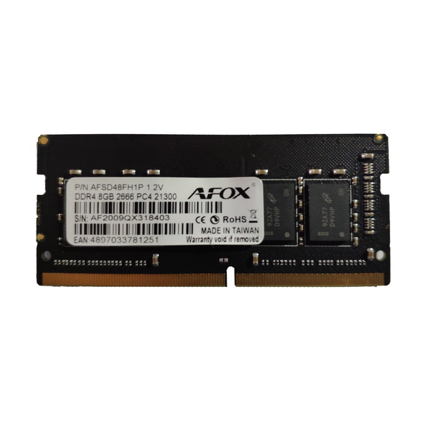 AFOX 8 GB DDR4 2666 MHz SO-DIMM RAM pentru laptop