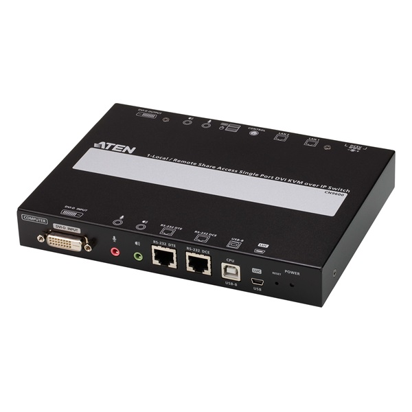 ATEN CN9600-AT-G KVM-switch Zwart