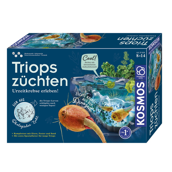Kosmos Kit per esperimenti Triops-Welt 633073 da 8 anni