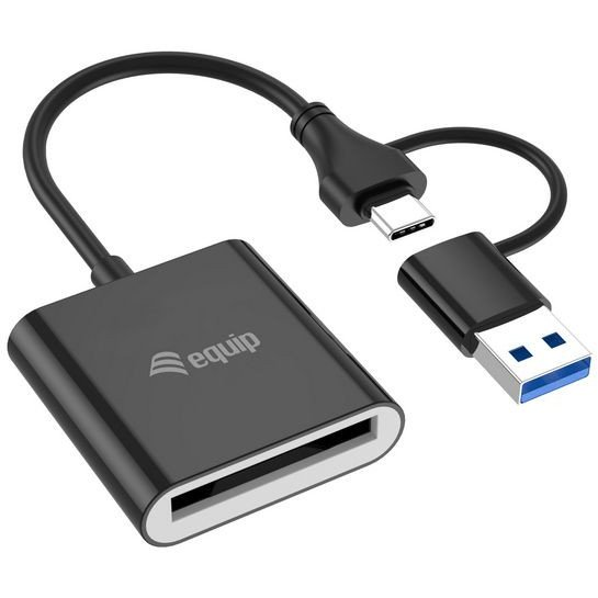 Equip Kartenleser CFexpress Type B USB-C/-A Adapt.    10Gbps