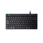 R-Go Tastatur Compact Break UK-Layout                schwarz