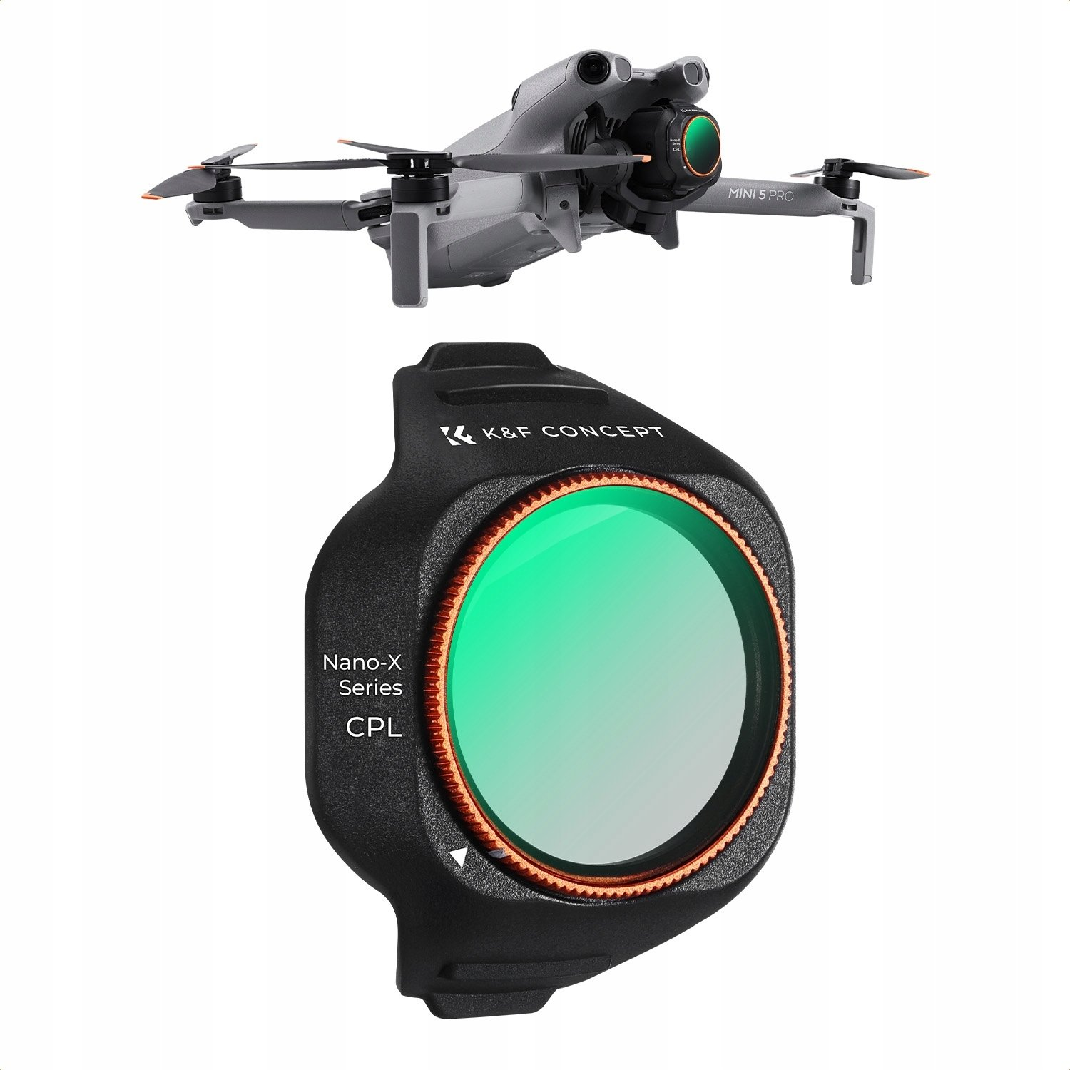 Filtr Polaryzacyjny Cpl Circular Polarizer Do Drona Dji Mini 5 Pro 5pro K&f / Kf02.0002