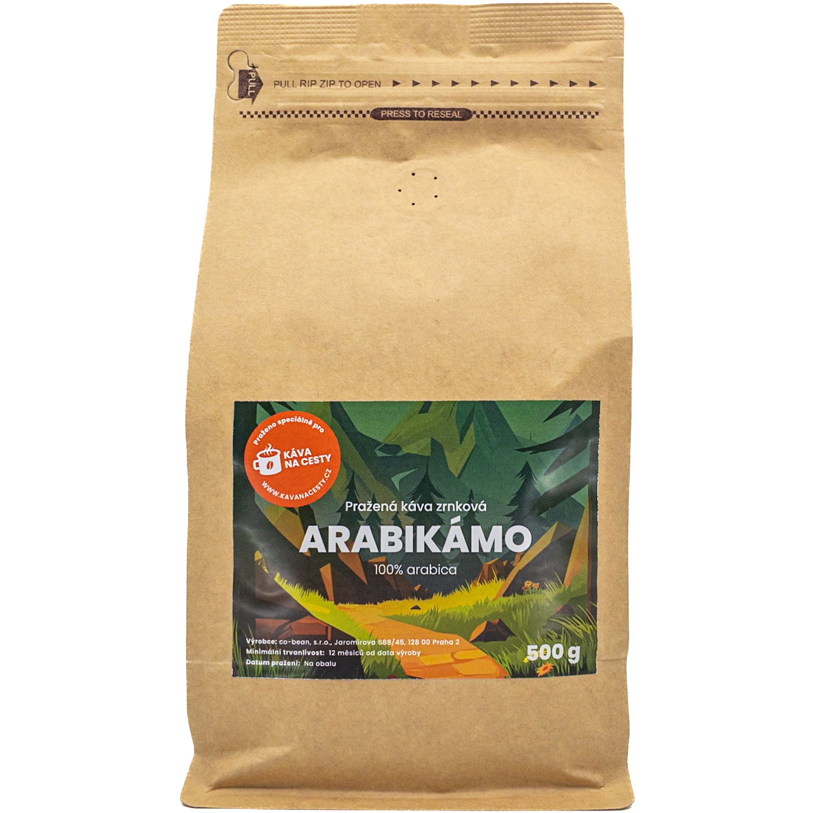 Kávé az útra Arabicámo 500 g (0726529659467)