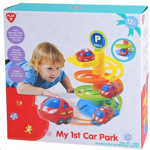Playgo Bébi autós spirálpálya (2805P) (Playgo 2805P)