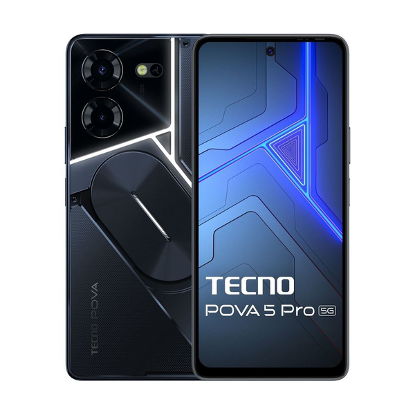 Tecno Pova 5 Pro 5G 8/256GB Dual-Sim mobiltelefon fekete (10045667)