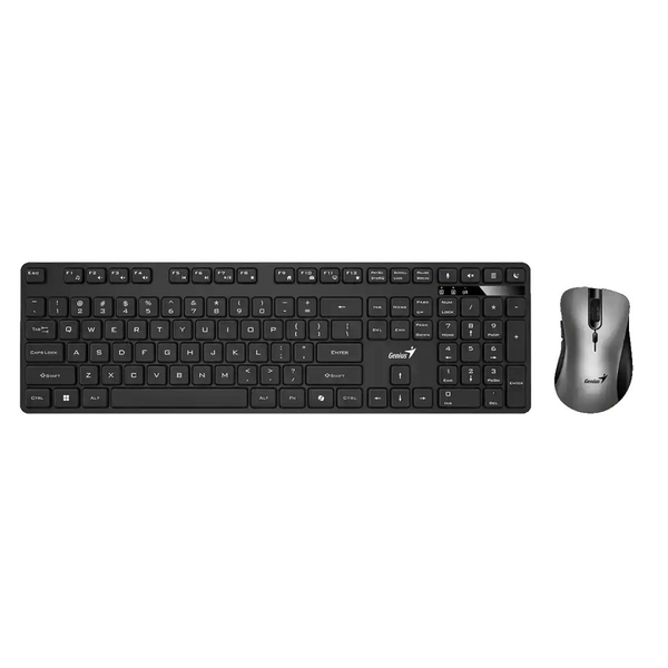 GENIUS KM-8216S Wireless Magyar fekete 31340018408