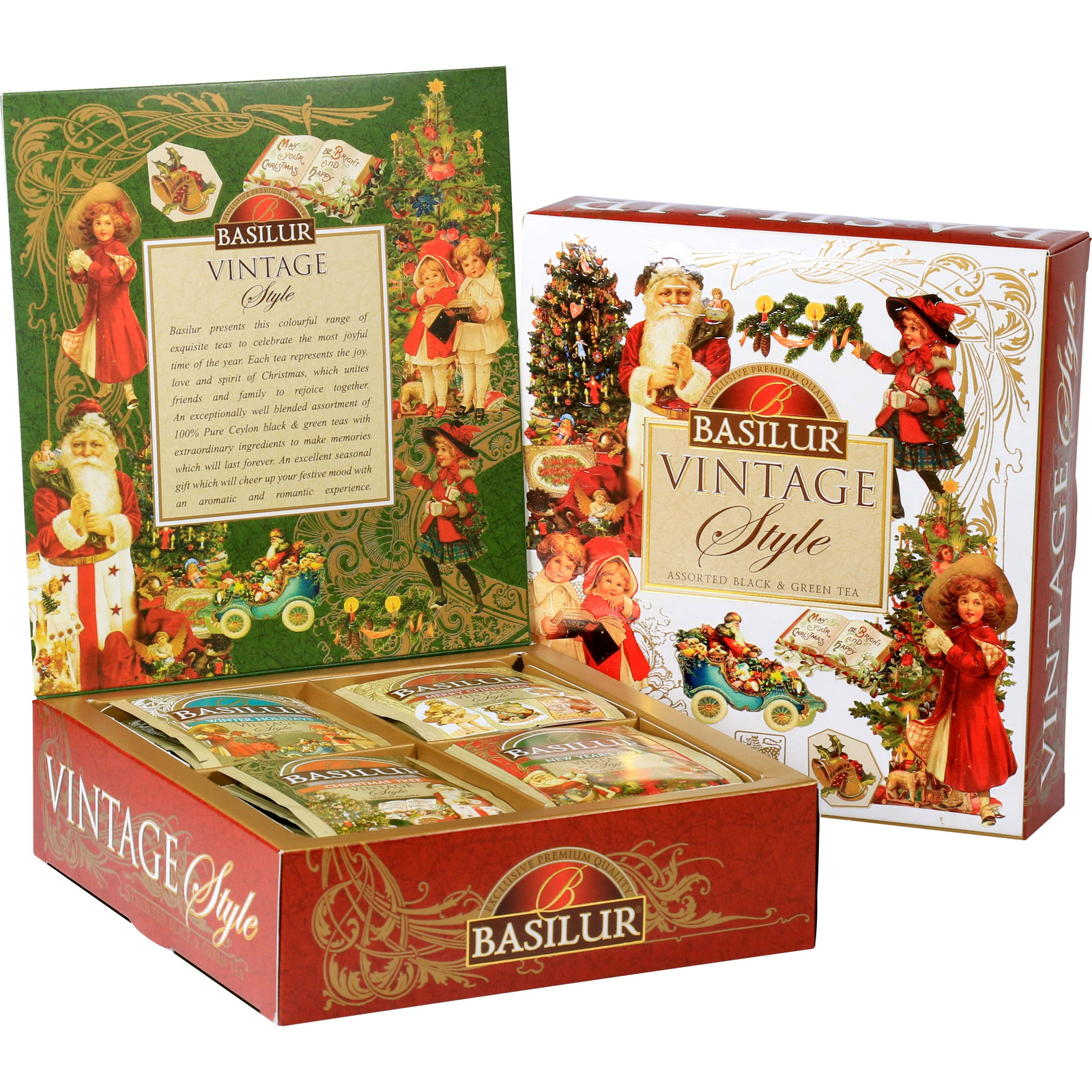 BASILUR Vintage Assorted 40 tasakos, 75g (4792252934030)