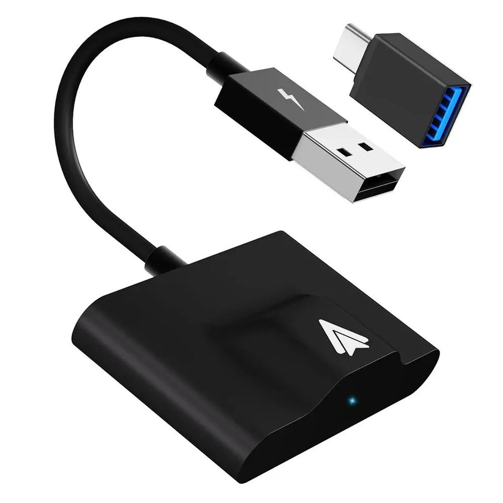 BlackBird Carplay adapter Androidhoz multimédiás fejegységgel fekete (BH1453) (BH1453)