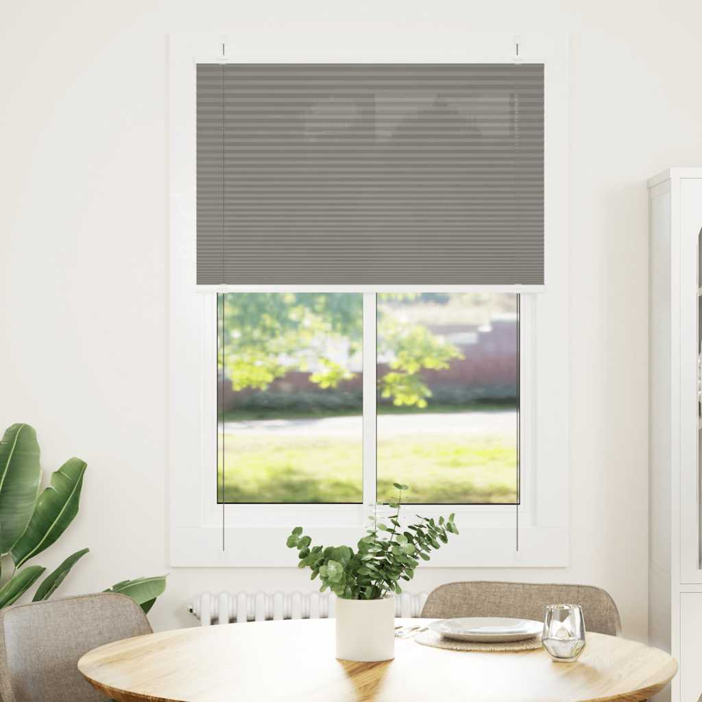 pliszírozott redőny antracit 95x150 cm szövetszélesség 94,4 cm (4015091)