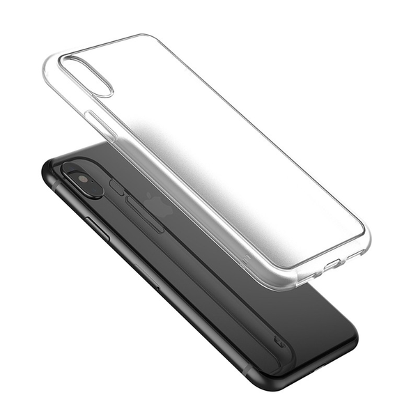 Just-Mobile Tenc Apple iPone X Védőtok - Átlátszó