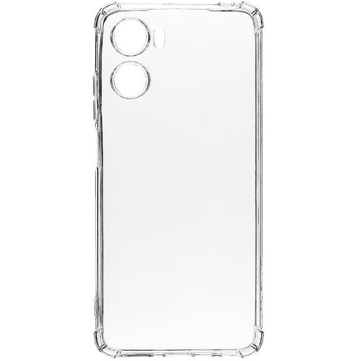 Motorola Moto E15 / G05, Szilikon tok, légpárnás sarok, Tactical TPU Plyo, átlátszó (TS12719)