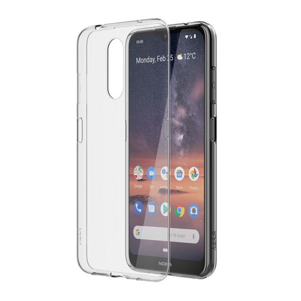 NOKIA szilikon telefonvédő ÁTLÁTSZÓ [Nokia 3.2]