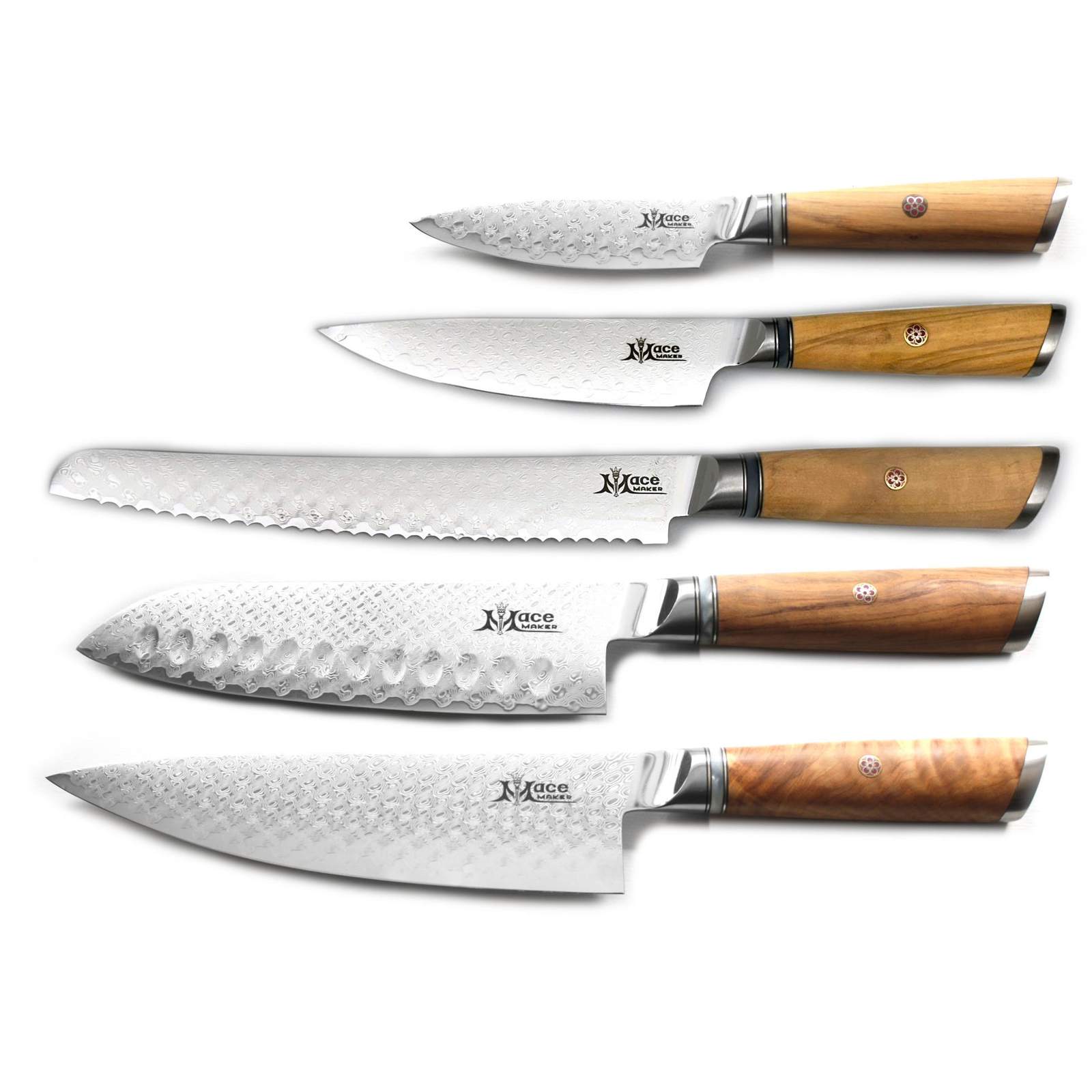 MaceMaker Artemi SanMai konyhai késkészlet, 5 db (8594176645193)