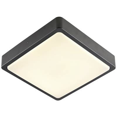 SLV (1003452) AINOS LED-es mennyezeti lámpa mozgásjelzővel Fixen beépített LED-es 18 W Antracit (1003452)