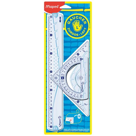 Maped Vonalzókészlet balkezes (3 db) (897118)