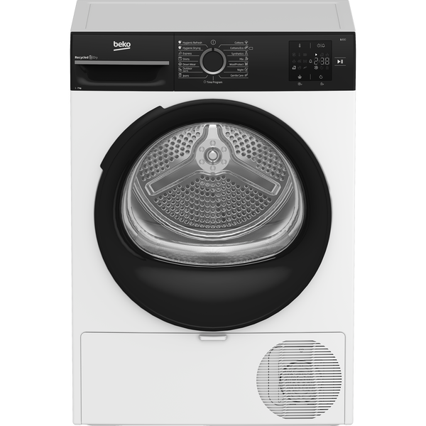 Beko BM3T37249WBB tørretumbler Fritstående Front-læsning 7 kg Hvid