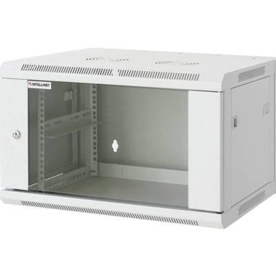 Intellinet 712040 шкаф за монтиране на апаратура 20U Поставка монтирана в стена Сив