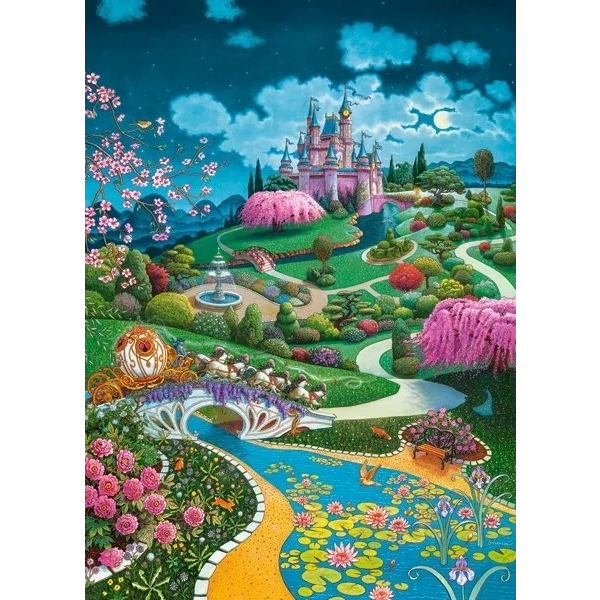Castorland 180 db-os Puzzle Hamupipőke Kastélya B018543