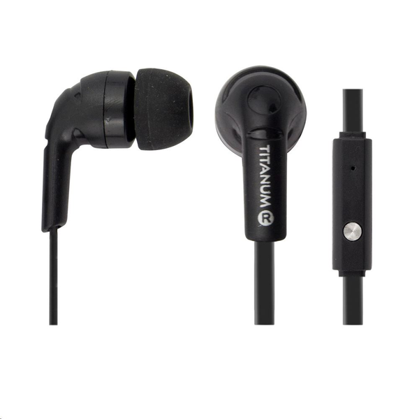 Căști cu microfon Titanum TH109K, negru