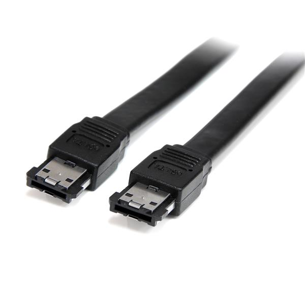 StarTech.com ESATA6 SATA kábel 1,8 M eSATA Fekete