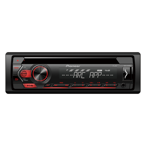 Pioneer Deh-s120ub - Cd/mp3-autoradio Rood Met Usb / Aux-in